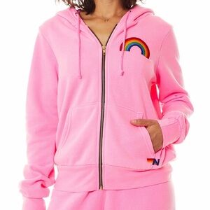 NWT Aviator Nation Pink Hoodie